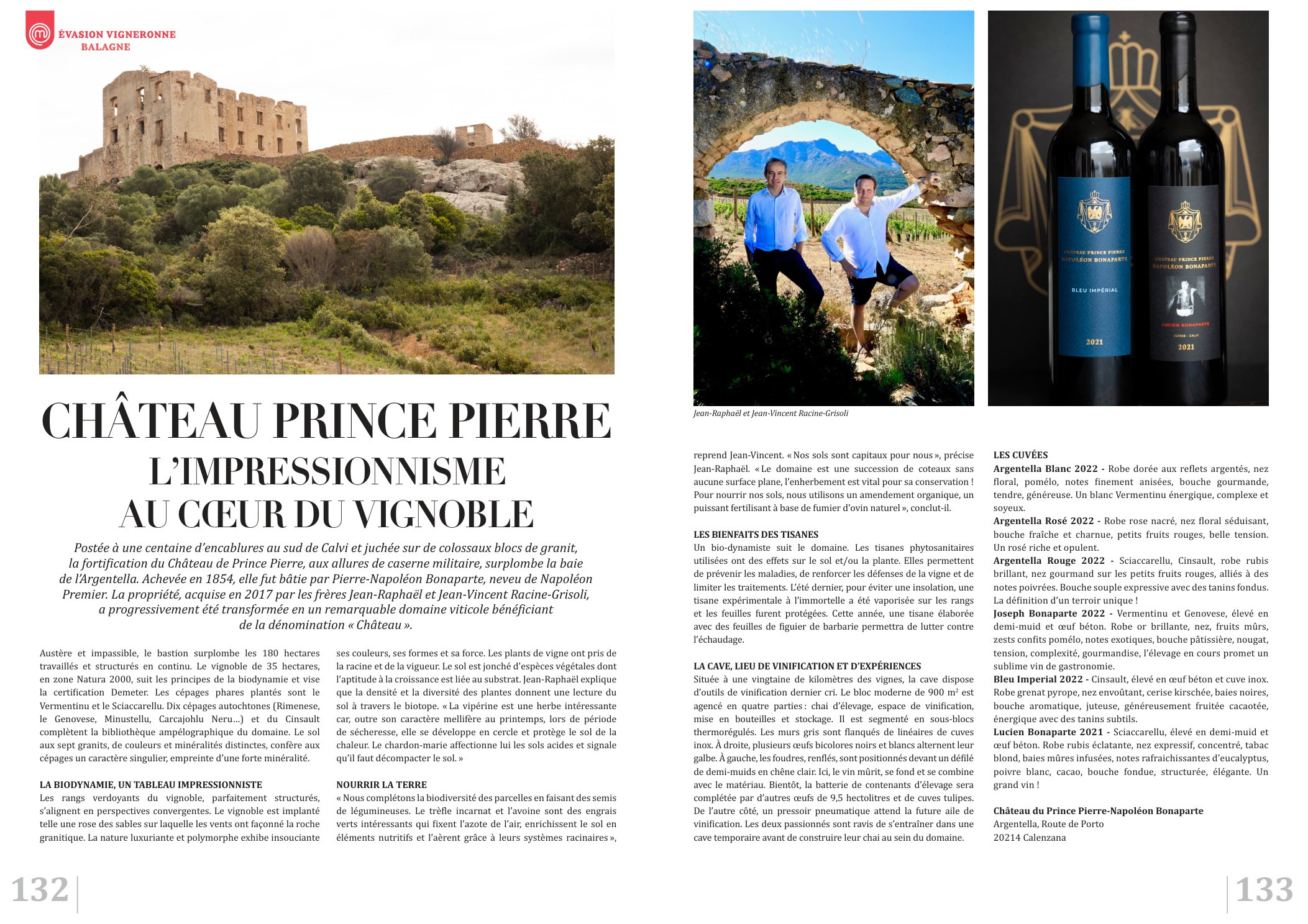 L'Impressionnisme au cœur du vignoble — Master Chef 2023